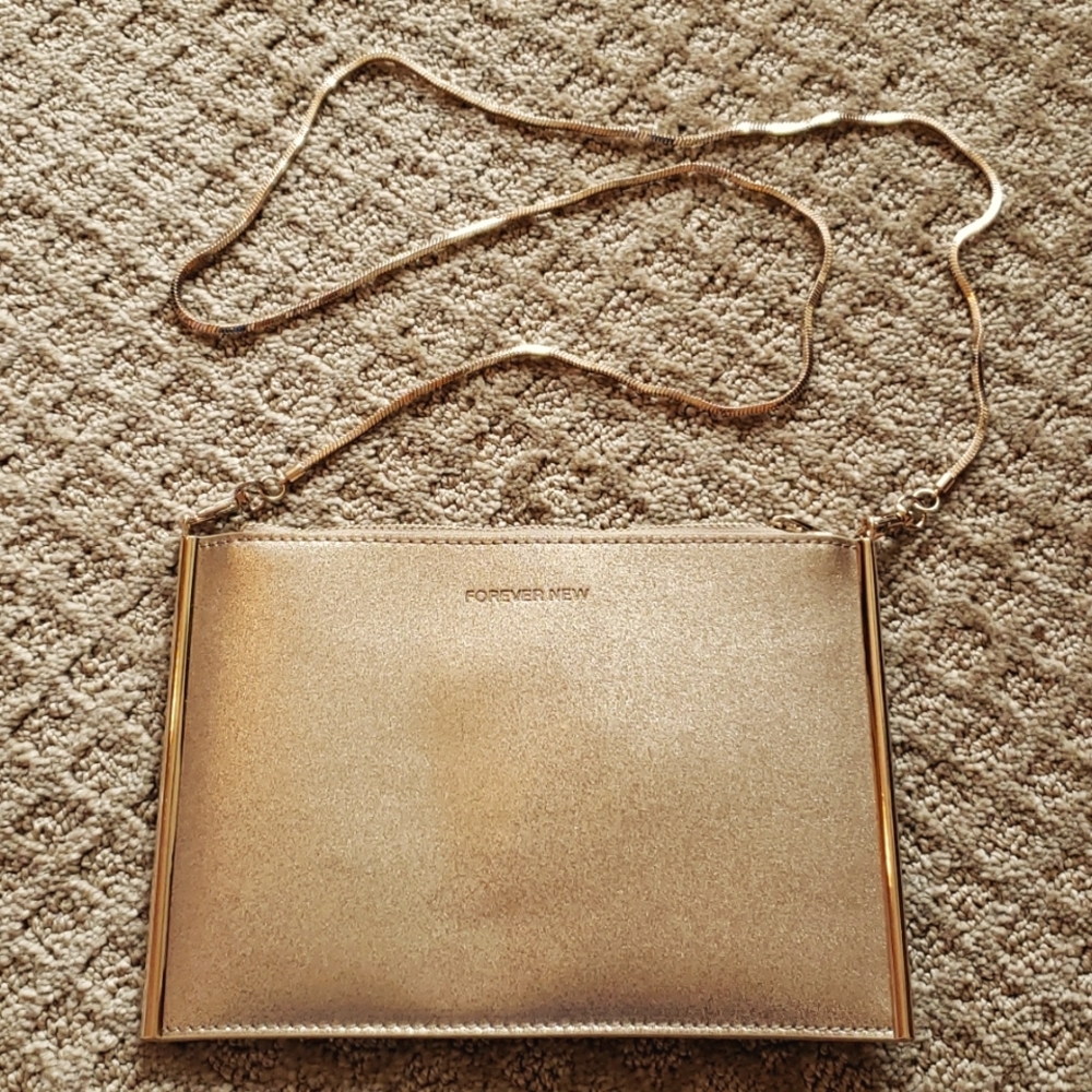 Gold Wallet Clutch